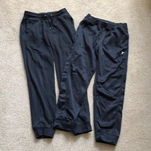 Set of Old Navy fleece lined pants.